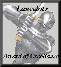 Lancelots award of Excellence